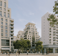 Cette partie du projet comptera 115 logements. © Bamaa et Dechelette architectures